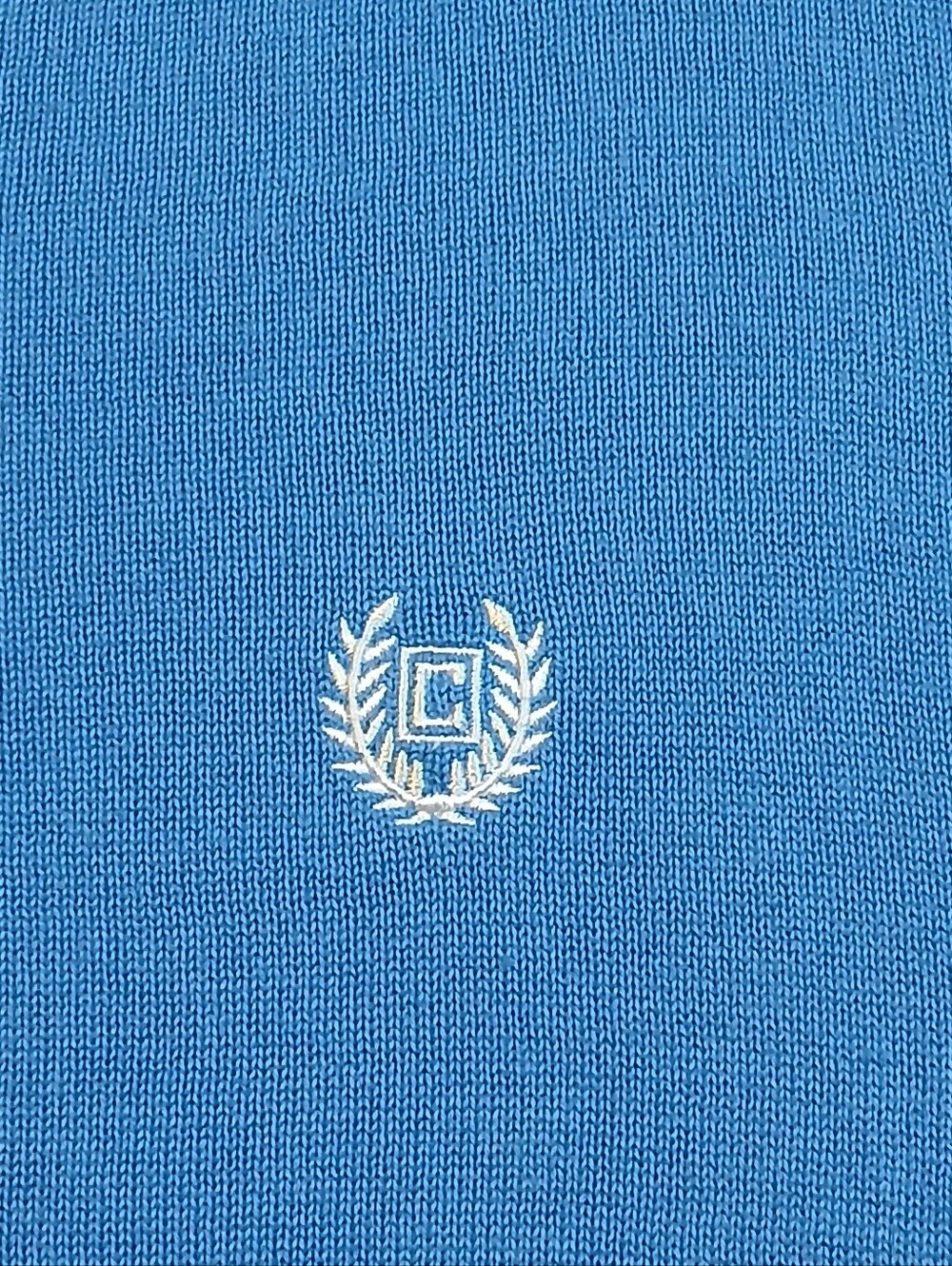 Chaps Sweater Vest Mens 2XL Blue Cotton V Neck Knit Logo New Wo Tag Lightweight - Picture 4 of 10
